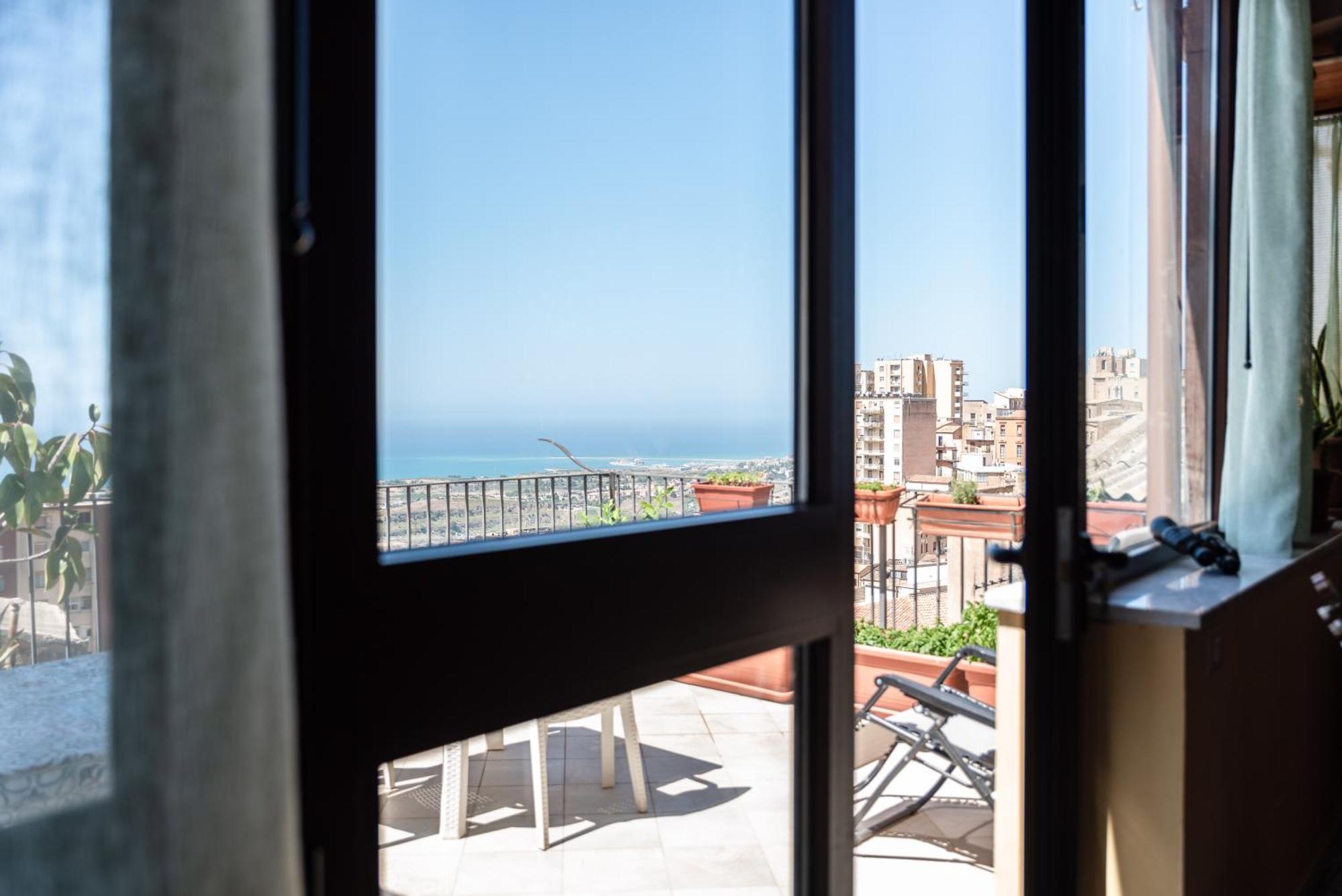 B&B La Veranda Di Tatta Agrigento Rom bilde